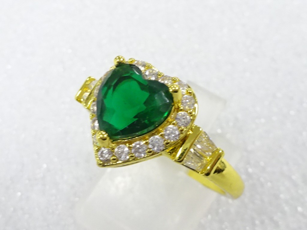 COLORED STONE FASHION RING / JP SIZE 22